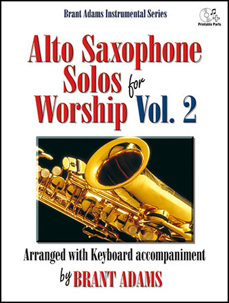 Alto Saxophone Solos for Worship, Vol. 2 woodwind sheet music cover