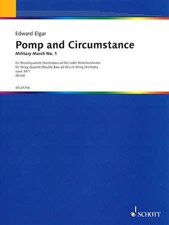 Pomp and Circumstance, Op. 39, No. 1 string sheet music cover