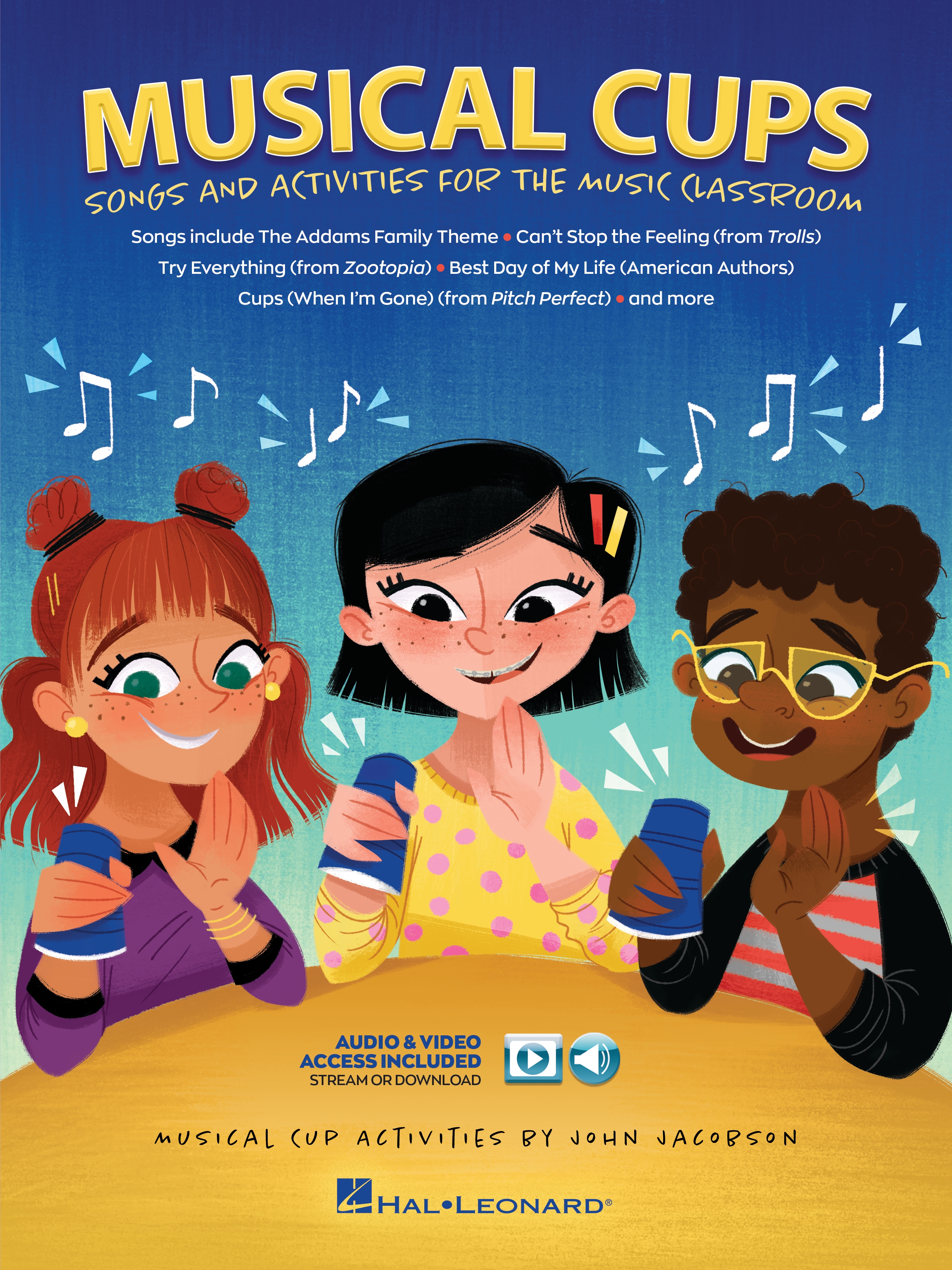 Rhythm Cups - Songs and Activities for the Music Classroom classroom sheet music cover