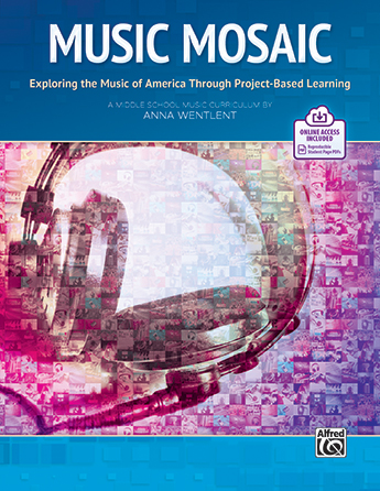 Music Mosaic classroom sheet music cover