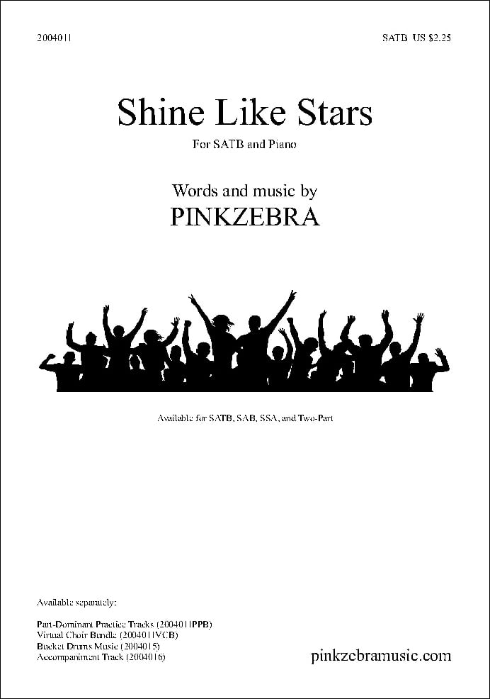 Shine Like Stars band sheet music cover