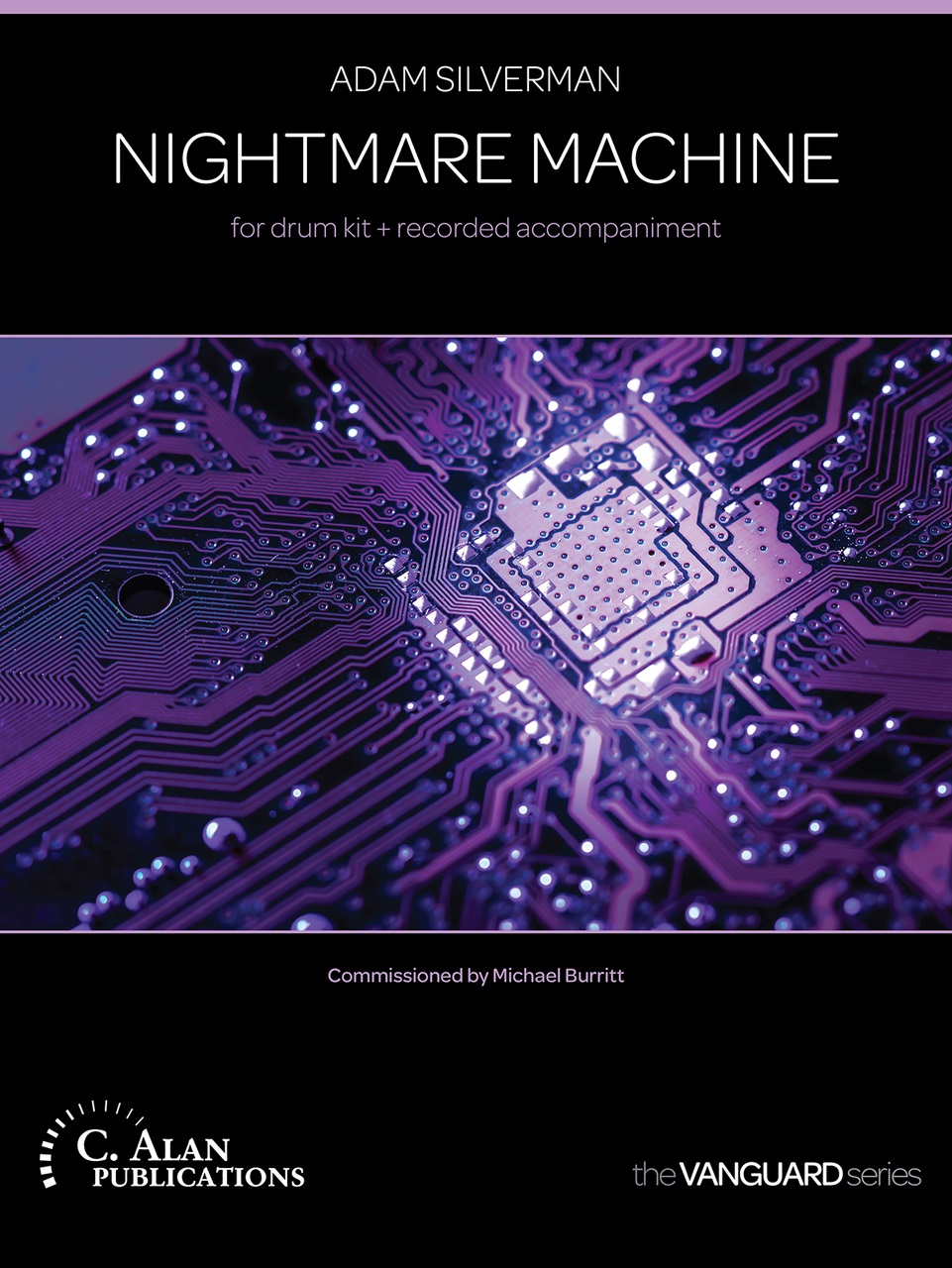 Nightmare Machine percussion sheet music cover