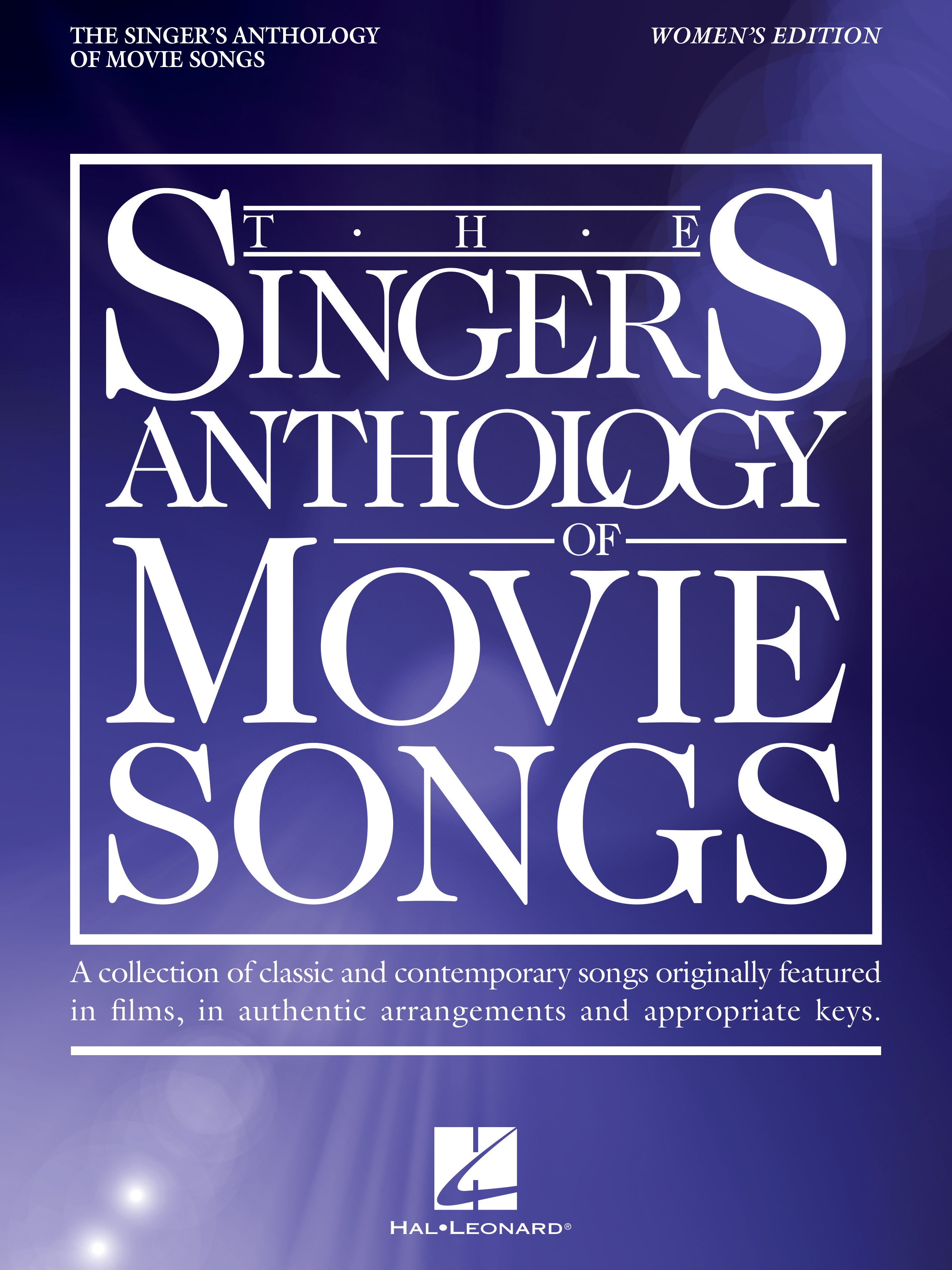 The Singer's Anthology of Movie Songs vocal sheet music cover