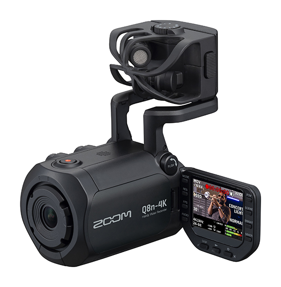 Zoom Q8n-4K Handy Video Recorder pro audio image