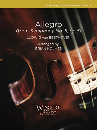 Allegro orchestra sheet music cover