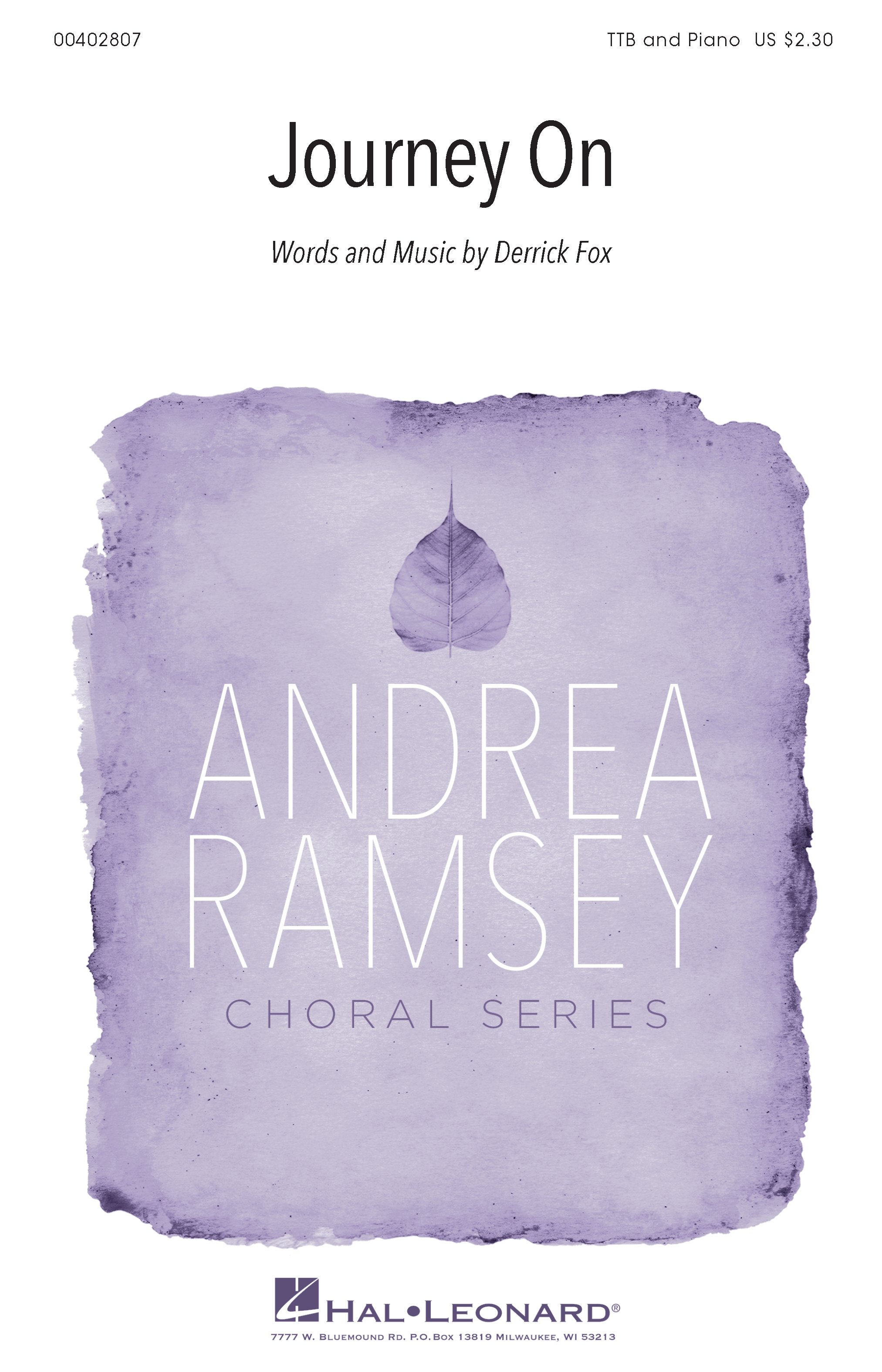 Journey On choral sheet music