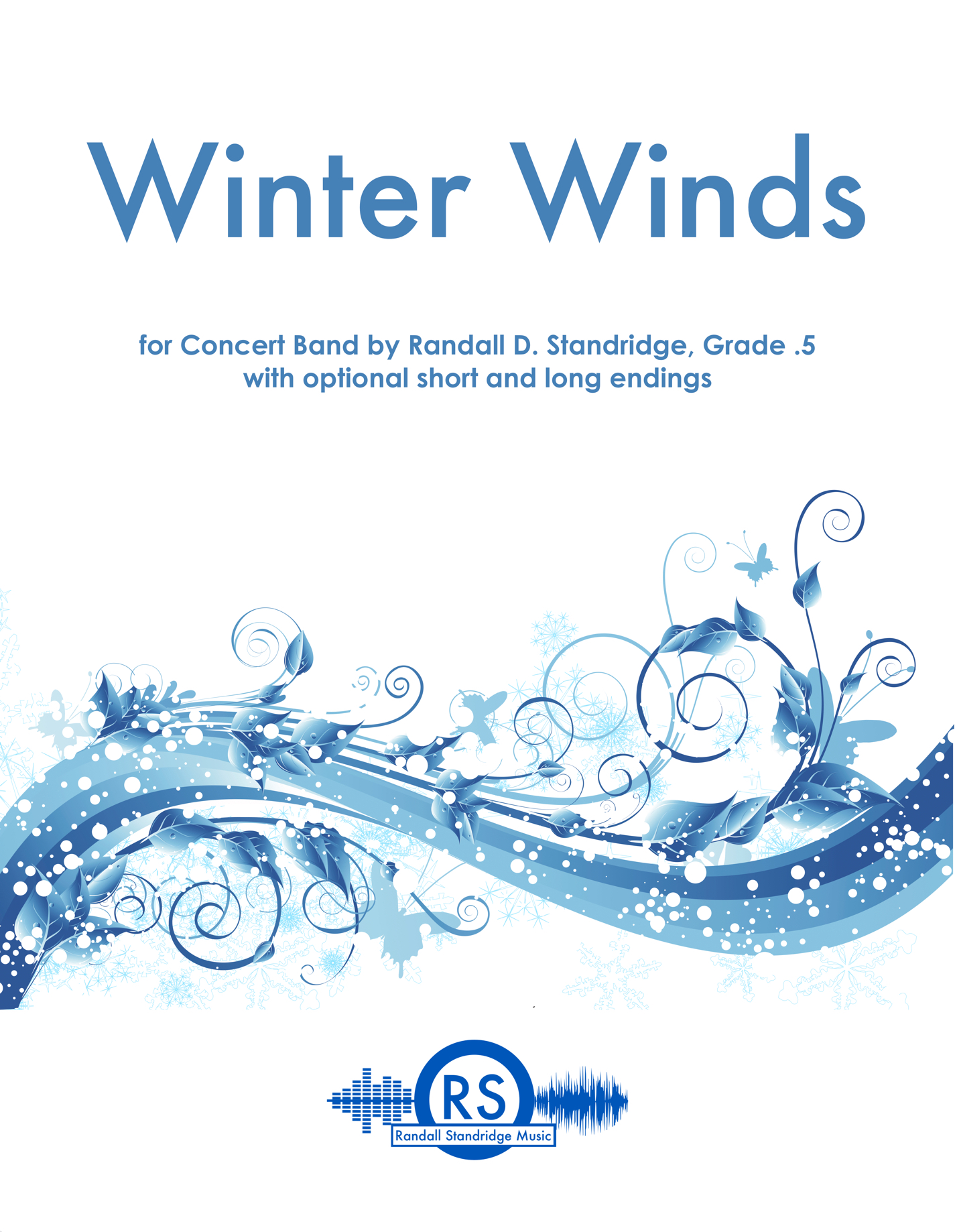 Winter Winds christmas sheet music cover