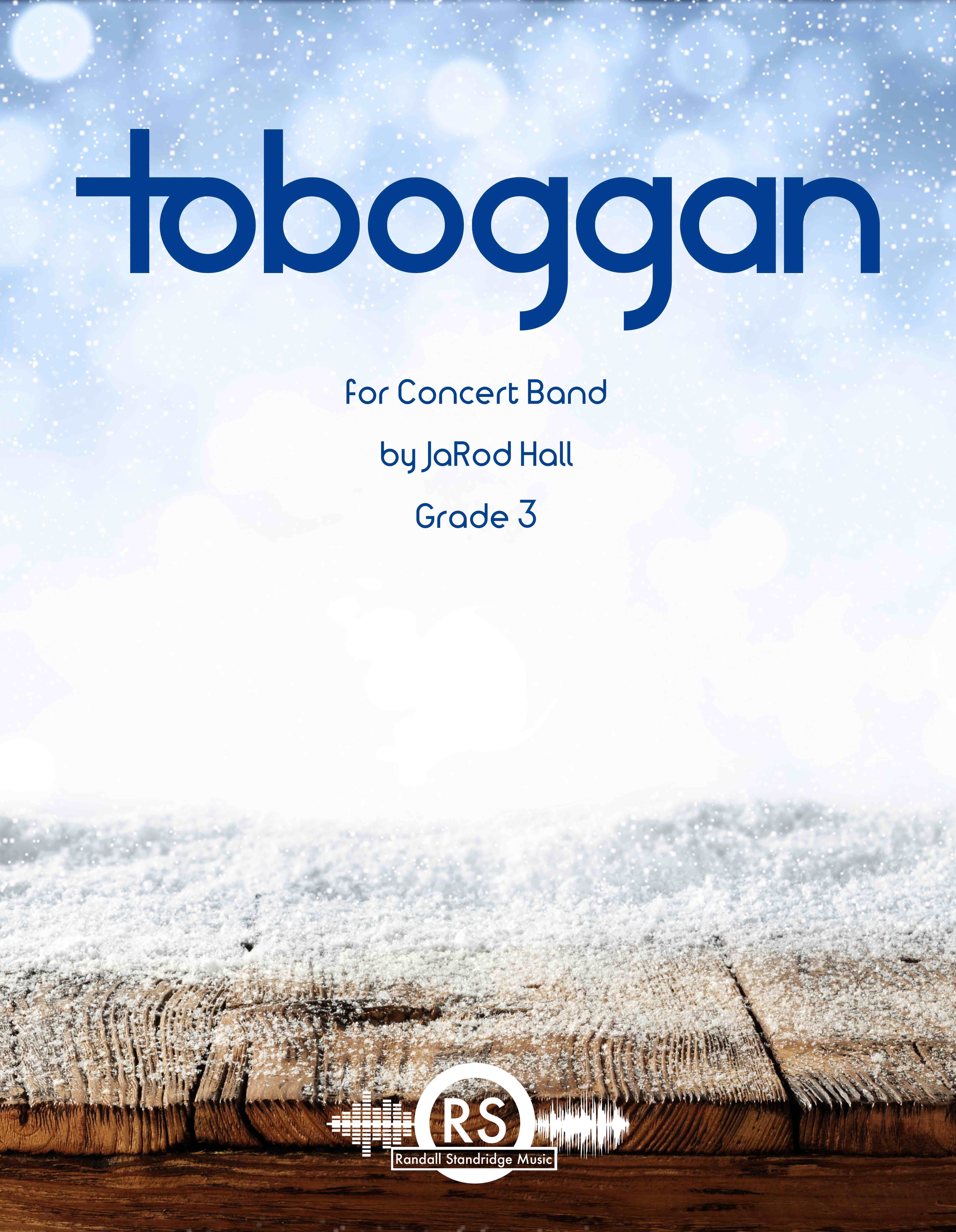 Toboggan christmas sheet music cover
