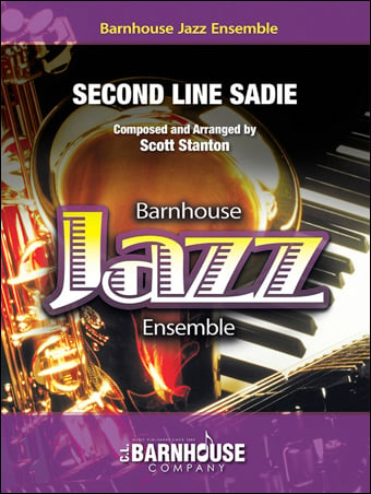 Second Line Sadie jazz sheet music cover