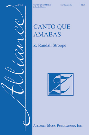 Canto Que Amabas band sheet music cover