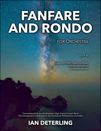 Fanfare and Rondo myscore sheet music cover