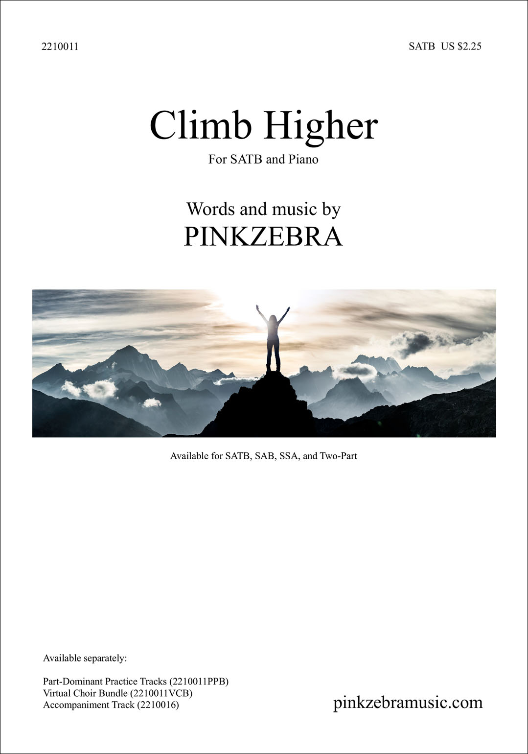 Climb Higher choral sheet music