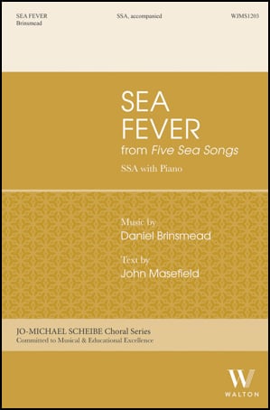 Sea Fever band sheet music cover