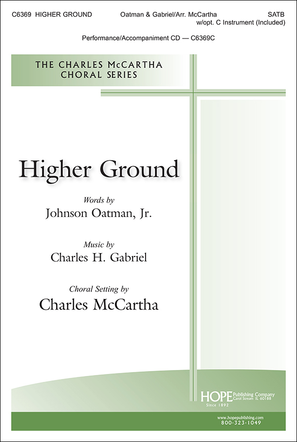 Higher Ground church choir sheet music cover
