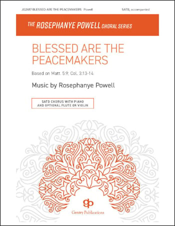 Blessed are the Peacemakers community sheet music cover