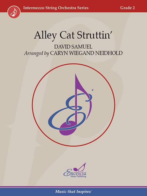 Alley Cat Struttin' orchestra sheet music cover