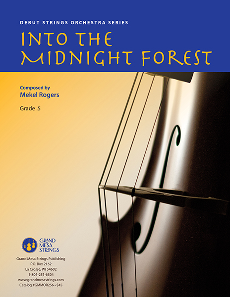 Into the Midnight Forest orchestra sheet music cover