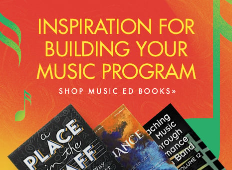 Shop music education books for building your program.
