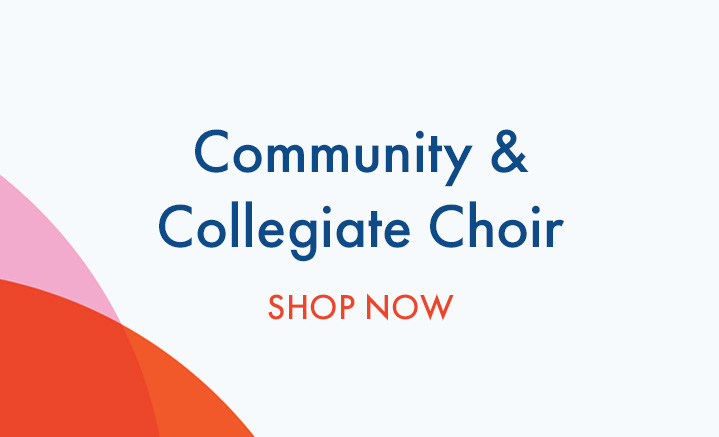 Shop community choir music.