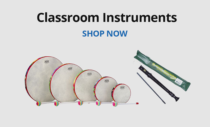 Shop classroom instruments.