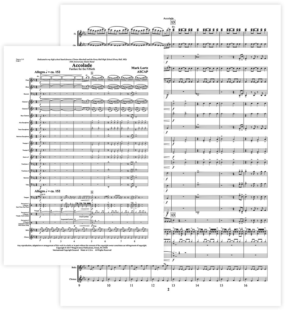 ePrint digital sheet music samples