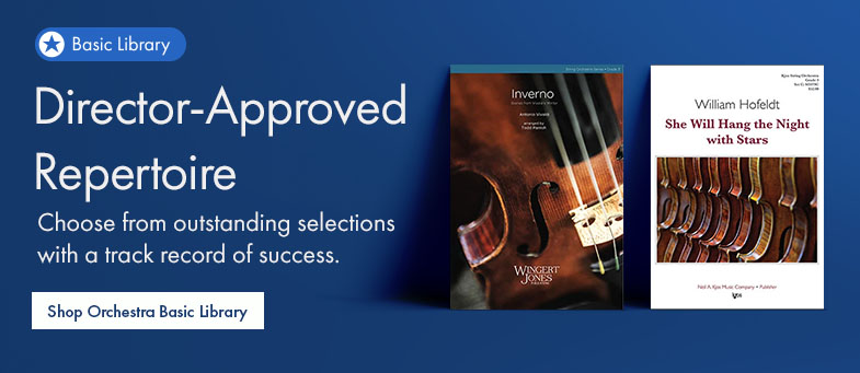 Shop Basic Library orchestra sheet music; selections with a track record of success.