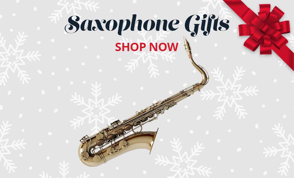 Shop gifts for saxophone players.