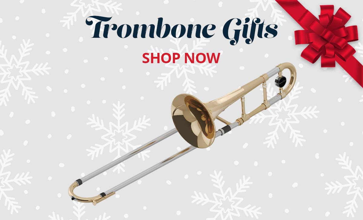 Shop gifts for trombone players.