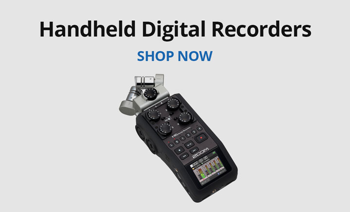 Shop handheld digital recorders.